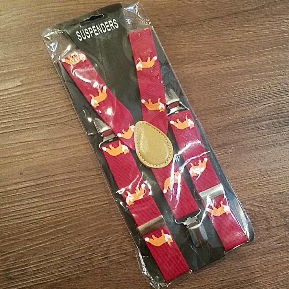 Kids Fox suspenders